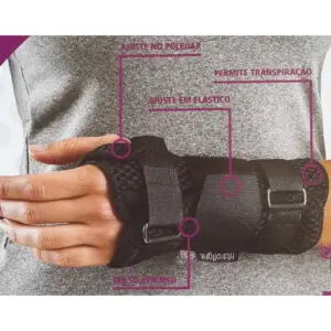 Tala para Punho Comfort Air com Sistema de Ventilação