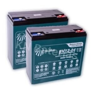 Kit 2 Bateria - Ortobras 12v 24ah