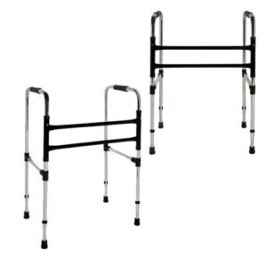 Andador Alumínio Dobrável Adulto Com 5 Regulagens De Altura